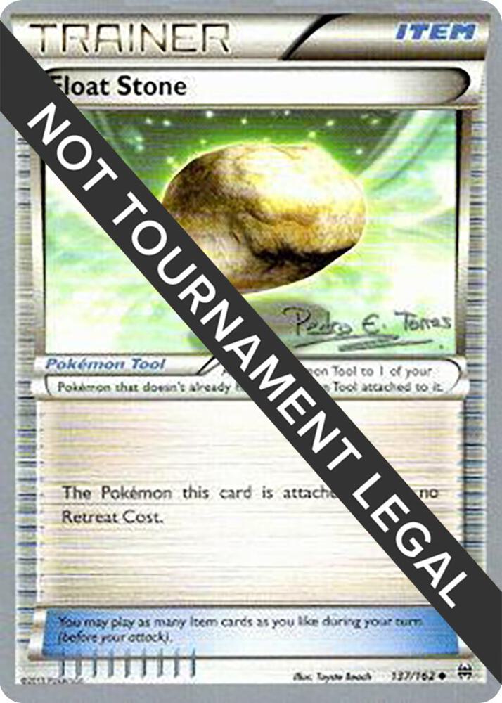Float Stone - 2018 (Pedro Eugenio Torres) 137/162 Uncommon World Championship Decks Pokémon card