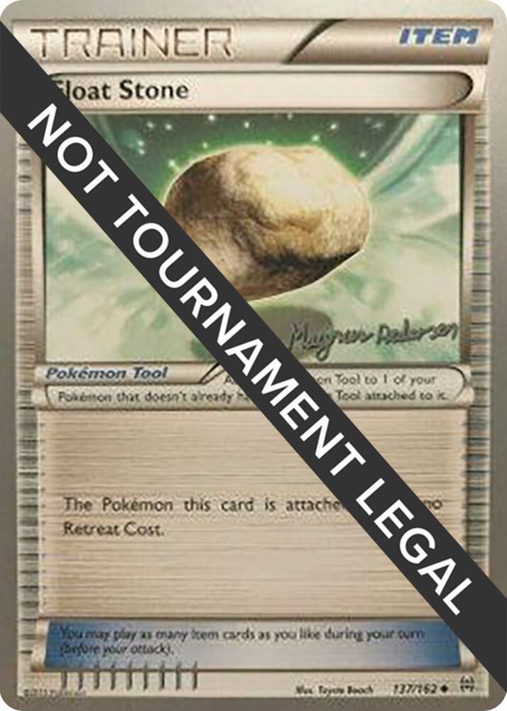 Float Stone - 2018 (Magnus Pedersen) 137/162 Uncommon World Championship Decks Pokémon card