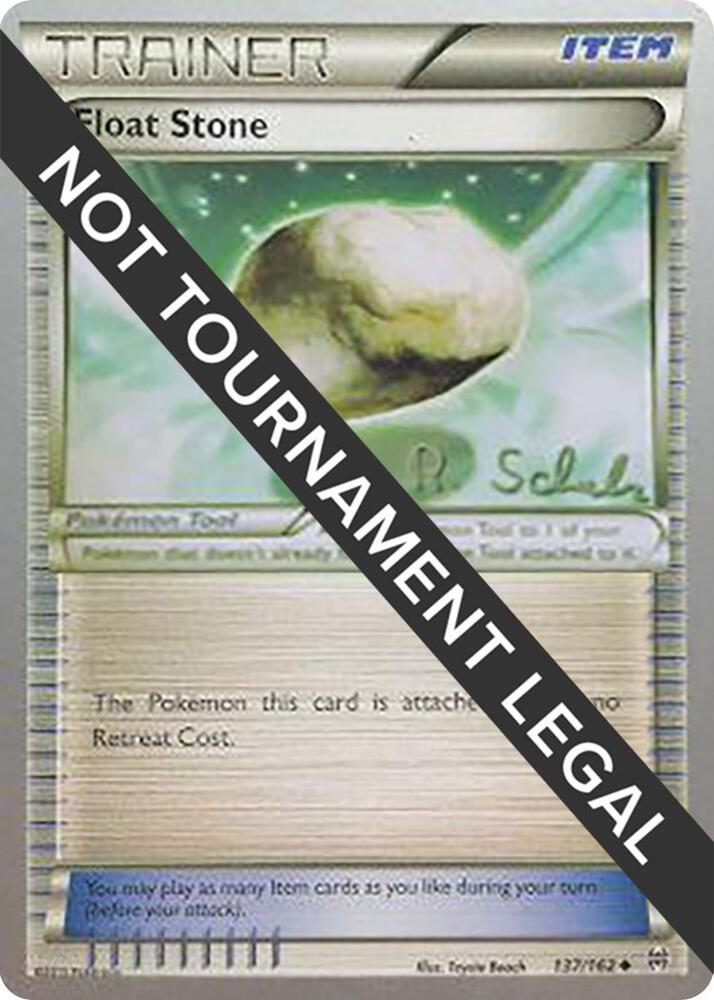 Float Stone - 2018 (Robin Schulz) 137/162 Uncommon World Championship Decks Pokémon card