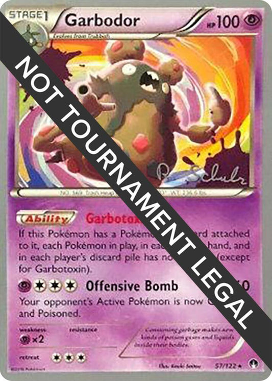 Garbodor (57) - 2018 (Robin Schulz) - 57/122 Rare World Championship Decks
