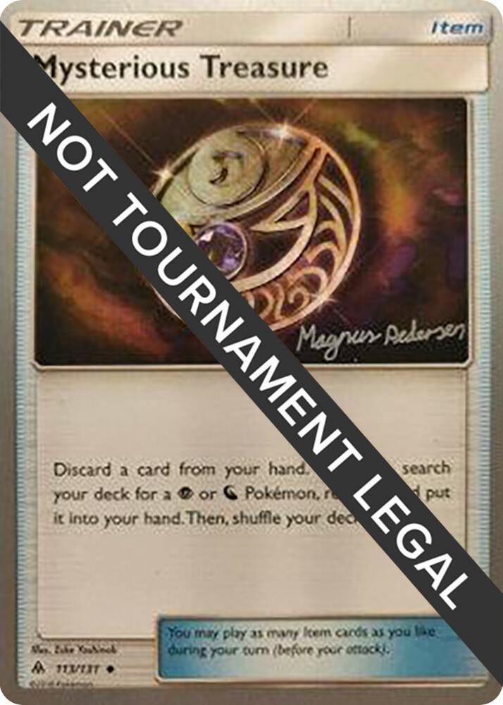 Mysterious Treasure - 2018 (Magnus Pedersen) 113/131 Uncommon World Championship Decks Pokémon card