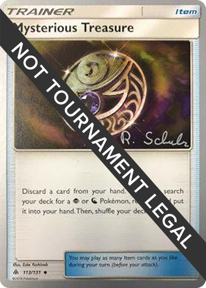 Mysterious Treasure - 2018 (Robin Schulz) 113/131 Uncommon World Championship Decks Pokémon card