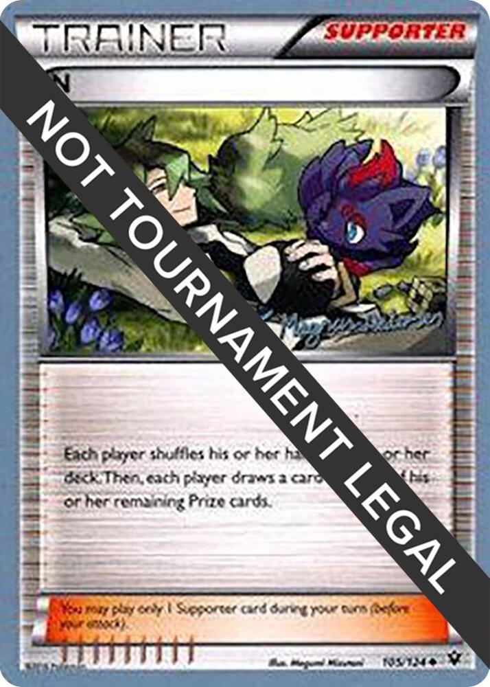 N - 2018 (Magnus Pedersen) 105/124 Uncommon World Championship Decks Pokémon card