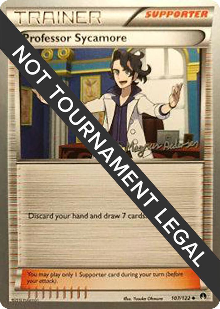 Professor Sycamore - 2018 (Magnus Pedersen) 107/122 Uncommon World Championship Decks Pokémon card