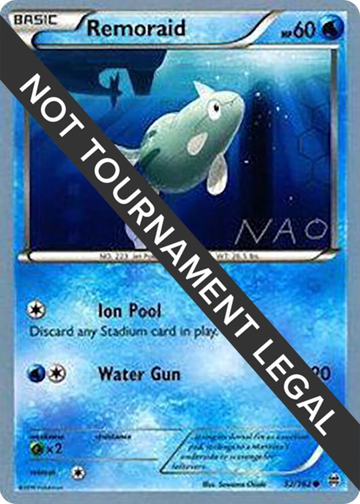Remoraid - 2018 (Naohito Inoue) 32/162 Common World Championship Decks Pokémon card