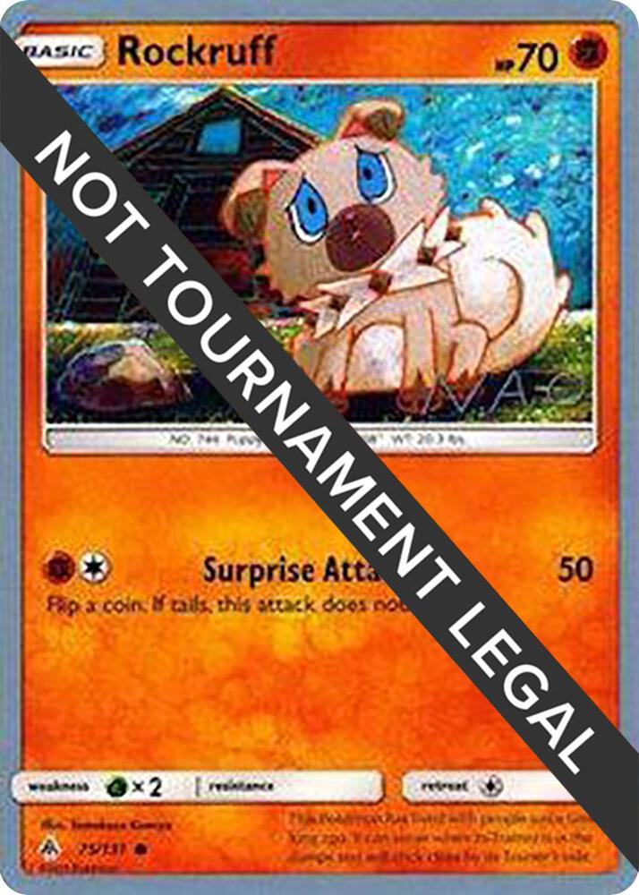 Rockruff - 2018 (Naohito Inoue) - 75/131 Common World Championship Decks