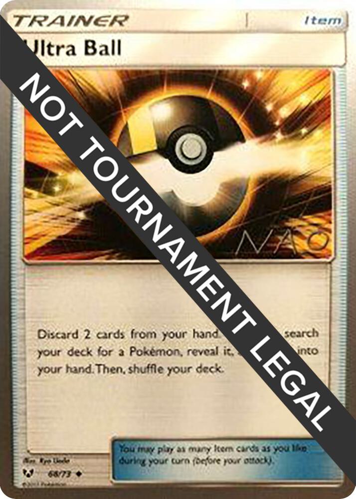 Ultra Ball - 2018 (Naohito Inoue) 68/73 Uncommon World Championship Decks Pokémon card