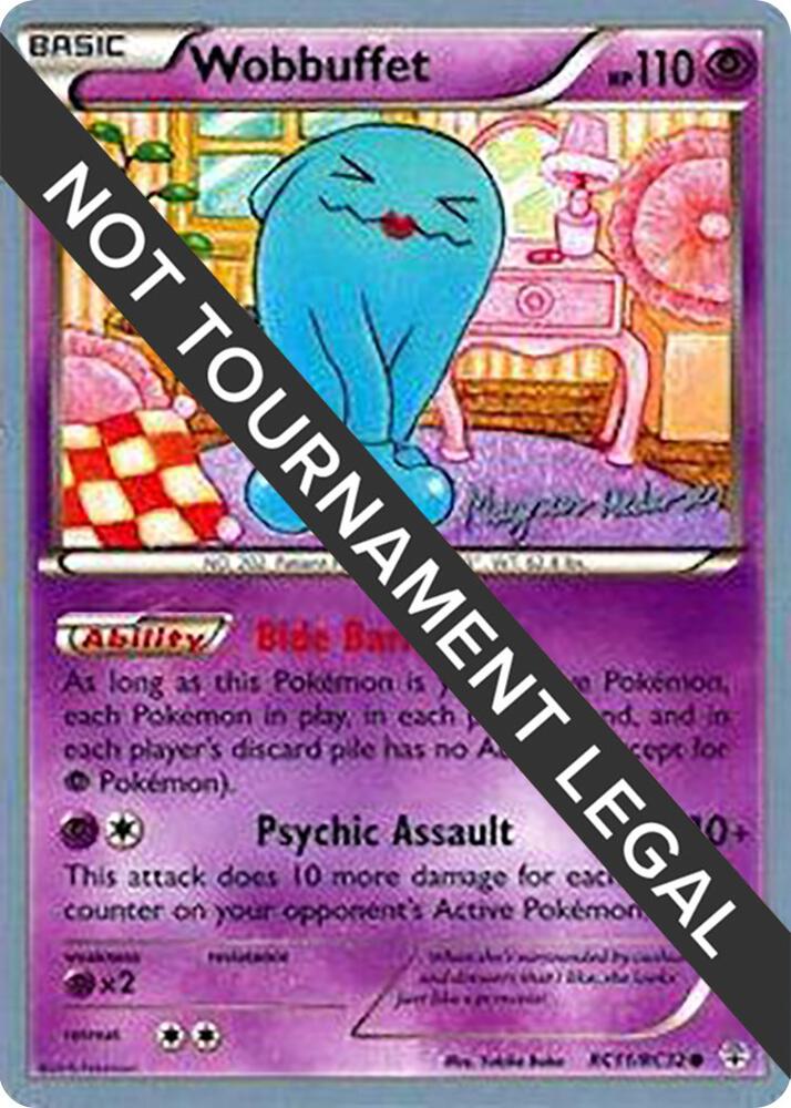 Wobbuffet - 2018 (Magnus Pedersen) RC11/RC32 Common World Championship Decks Pokémon card