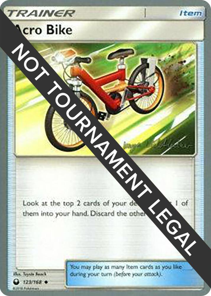 Acro Bike - 2019 (Kaya Lichtleitner) 123/168 Uncommon World Championship Decks Pokémon card