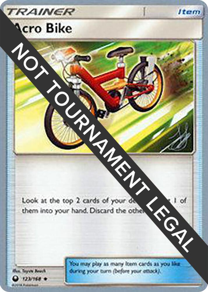 Acro Bike - 2019 (Henry Brand) 123/168 Uncommon World Championship Decks Pokémon card