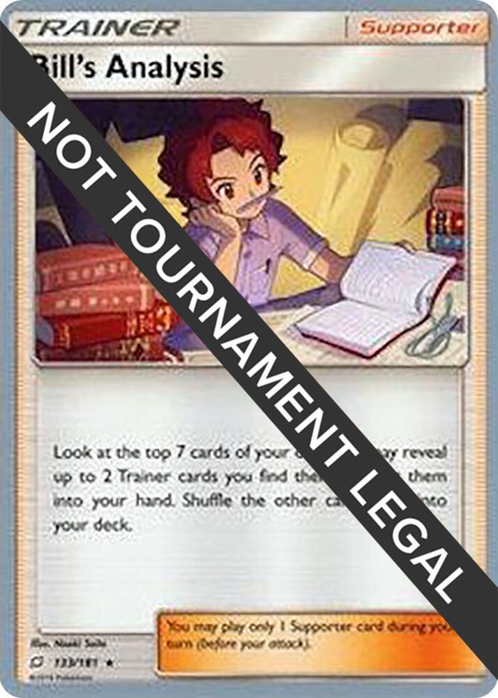 Bill's Analysis - 2019 (Henry Brand) 133/181 Rare World Championship Decks Pokémon card