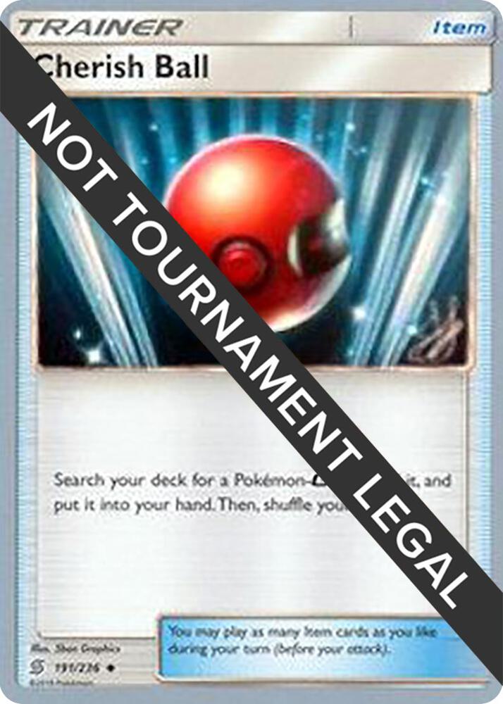 Cherish Ball - 2019 (Henry Brand) 191/236 Uncommon World Championship Decks Pokémon card