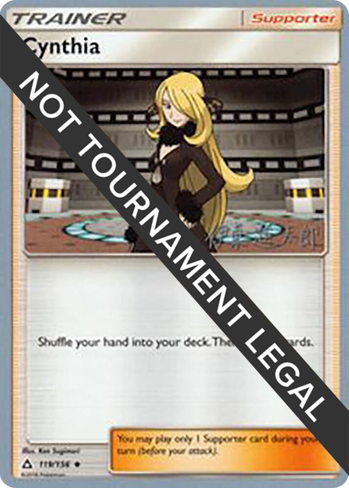 Cynthia - 2019 (Shintaro Ito) 119/156 Uncommon World Championship Decks Pokémon card