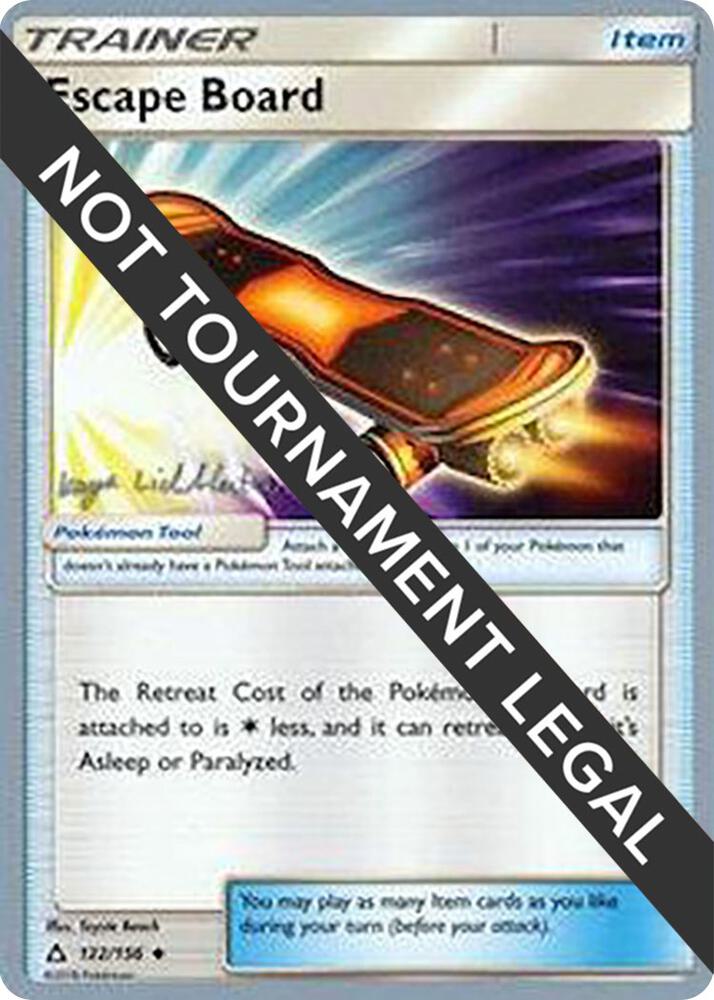 Escape Board - 2019 (Kaya Lichtleitner) 122/156 Uncommon World Championship Decks Pokémon card