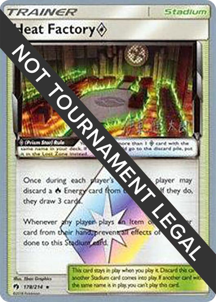 Heat Factory Prism Star - 2019 (Shintaro Ito) 178/214 Prism Rare World Championship Decks Pokémon card