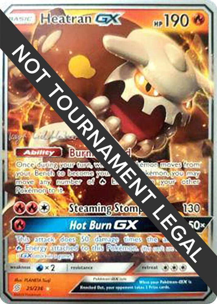 Heatran GX - 2019 (Kaya Lichtleitner) 25/236 Ultra Rare World Championship Decks Pokémon card