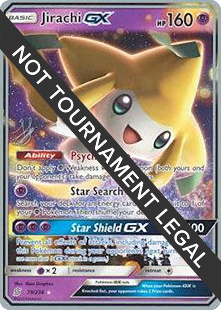 Jirachi GX - 2019 (Henry Brand) - 79/236 Ultra Rare World Championship Decks