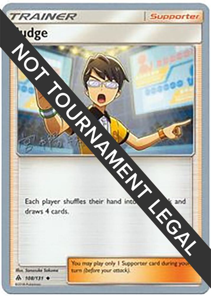 Judge - 2019 (Haruki Miyamoto) 108/131 Uncommon World Championship Decks Pokémon card