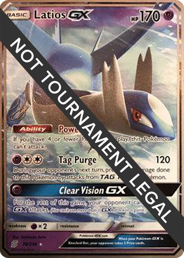 Latios GX - 2019 (Henry Brand) 78/236 Ultra Rare World Championship Decks Pokémon card