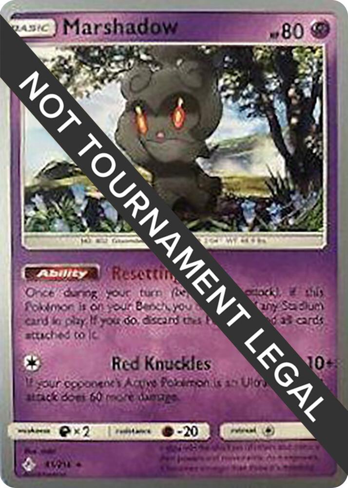 Marshadow - 2019 (Henry Brand) 81/214 Rare World Championship Decks Pokémon card