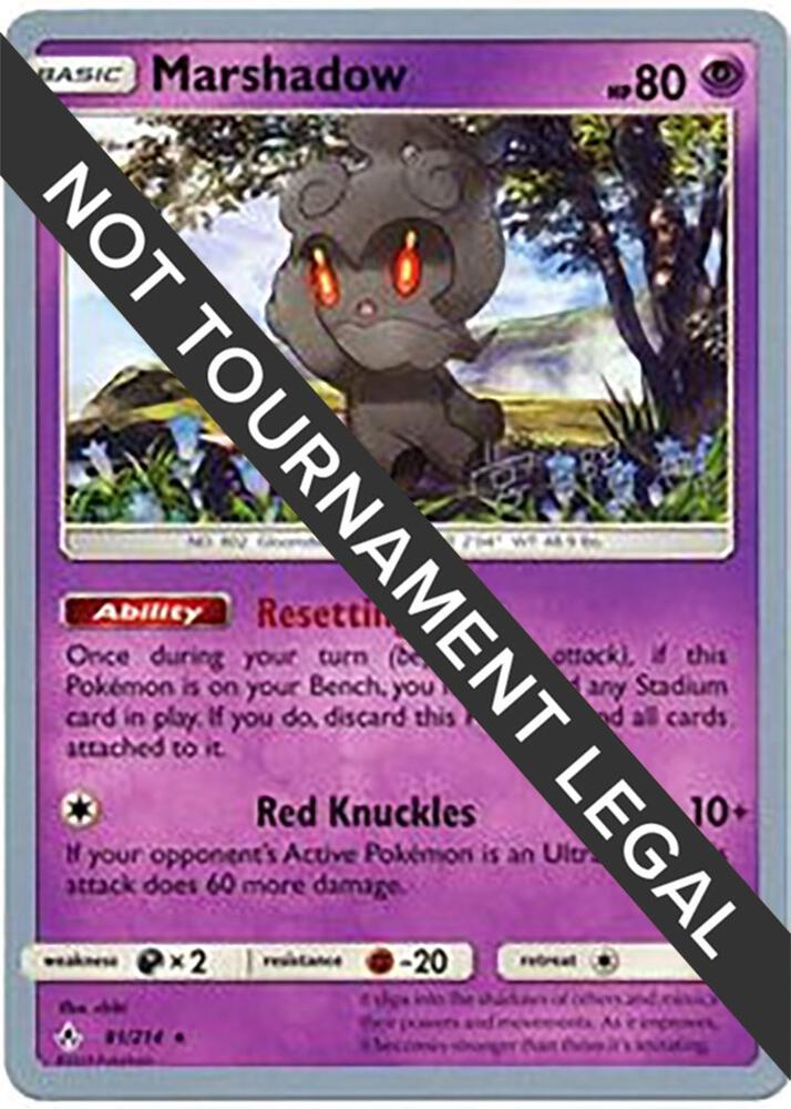 Marshadow - 2019 (Haruki Miyamoto) 81/214 Rare World Championship Decks Pokémon card