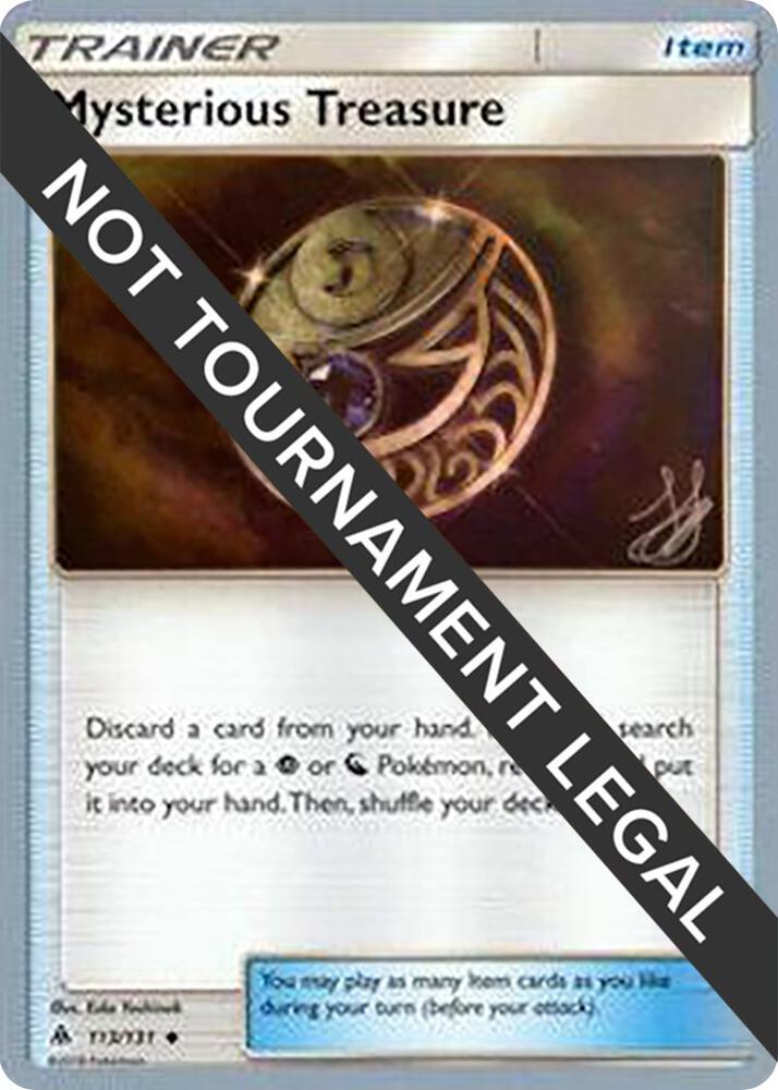 Mysterious Treasure - 2019 (Henry Brand) 113/131 Uncommon World Championship Decks Pokémon card