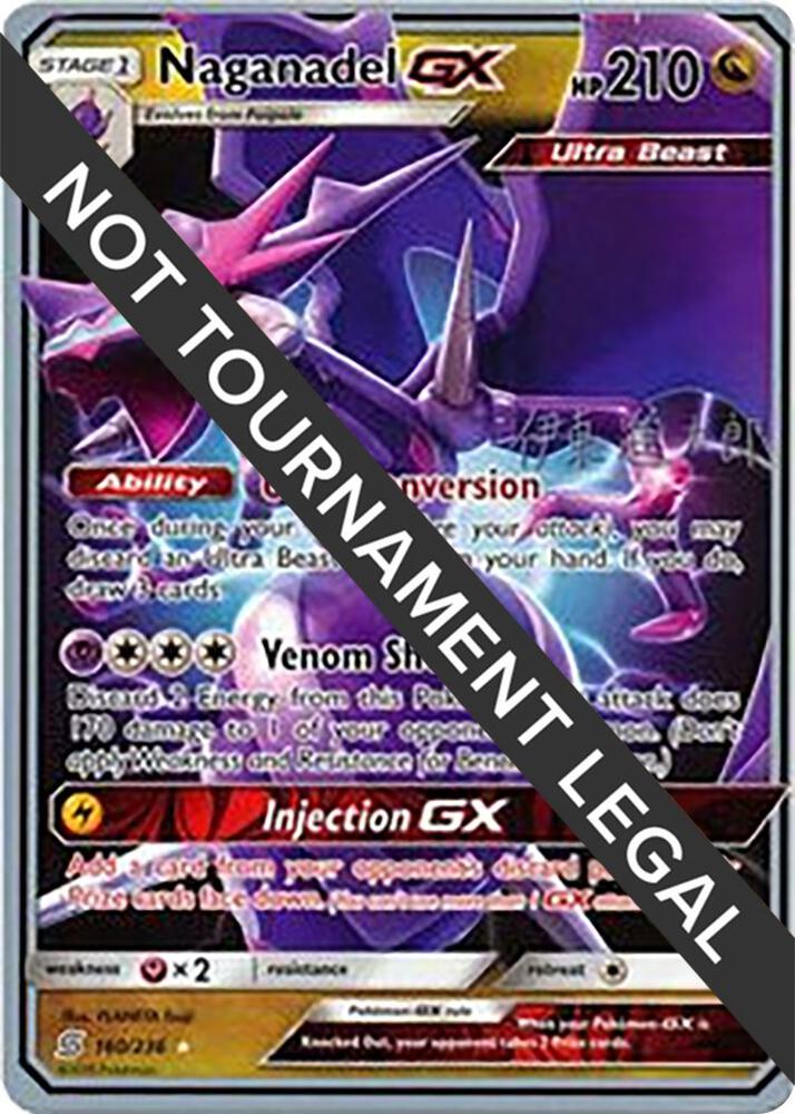 Naganadel GX - 2019 (Shintaro Ito) 160/236 Ultra Rare World Championship Decks Pokémon card