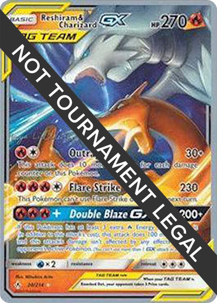 Reshiram & Charizard GX - 2019 (Kaya Lichtleitner) 20/214 Ultra Rare World Championship Decks Pokémon card