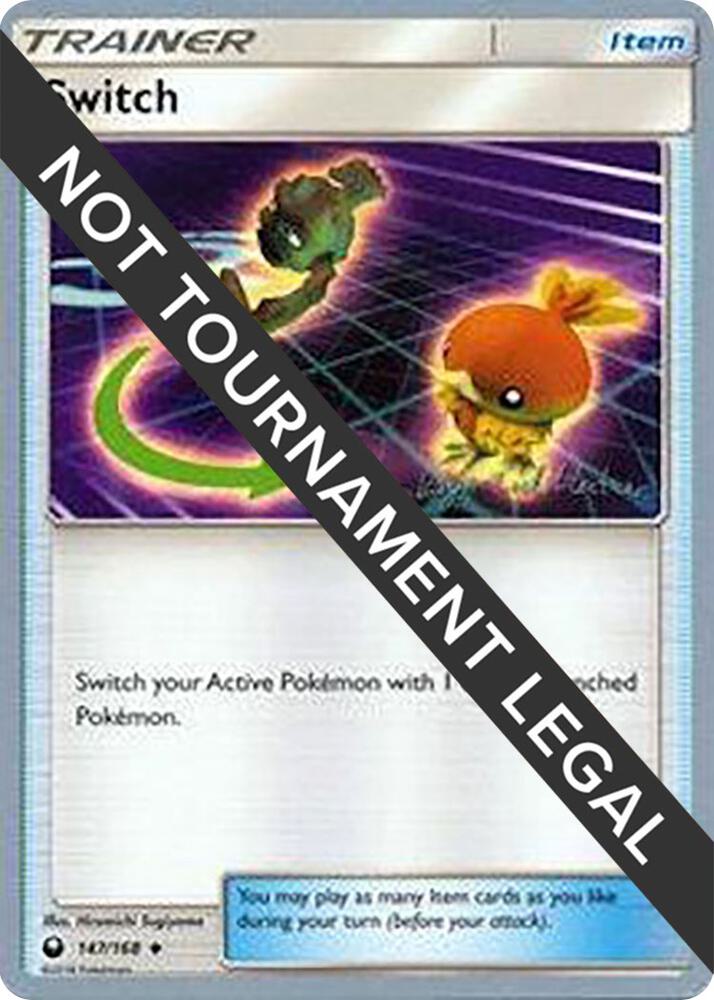 Switch - 2019 (Kaya Lichtleitner) 147/168 Uncommon World Championship Decks Pokémon card