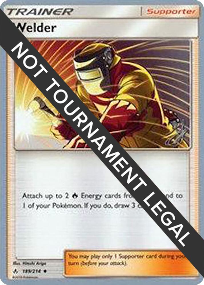 Welder - 2019 (Henry Brand) 189/214 Uncommon World Championship Decks Pokémon card