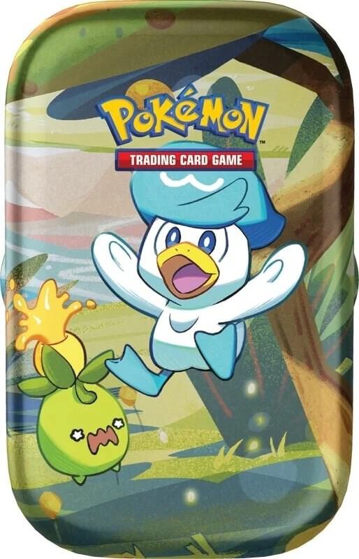 Paldea Friends Mini Tin [Quaxly & Smoliv] Miscellaneous Cards & Products Pokémon card