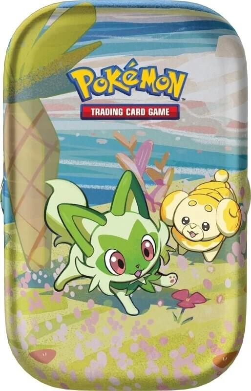 Paldea Friends Mini Tin [Sprigatito & Fidough] Miscellaneous Cards & Products Pokémon card