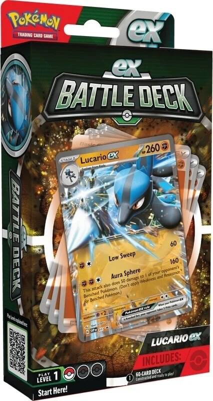 ex Battle Deck [Lucario ex] - Miscellaneous Cards & Products