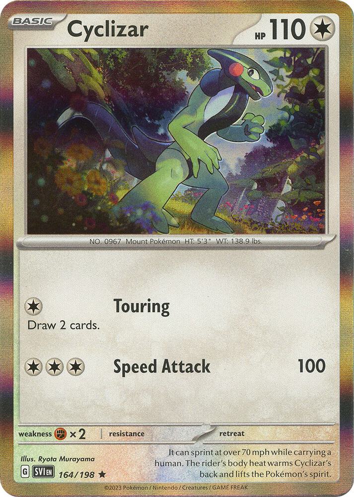 Cyclizar - 164/198 Rare SV01: Scarlet & Violet Base Set