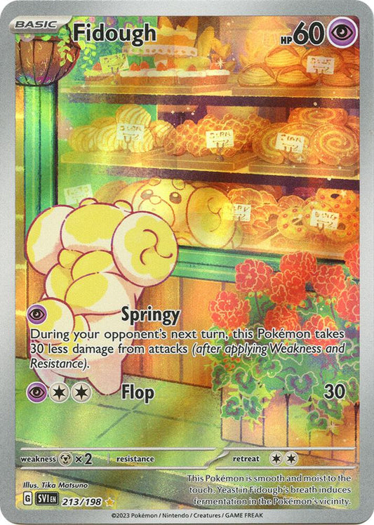 Fidough - 213/198 213/198 Illustration Rare Scarlet & Violet Base Set Pokémon card