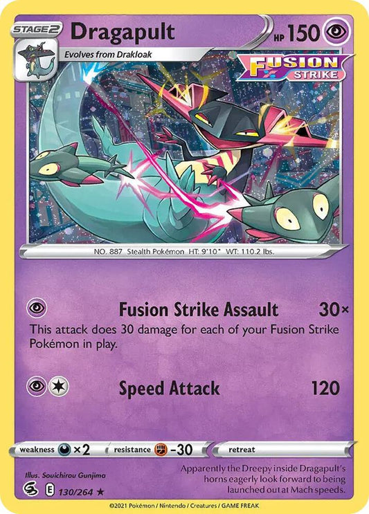 Dragapult (Cosmos Holo) 130/264 Holo Rare Miscellaneous Cards & Products Pokémon card