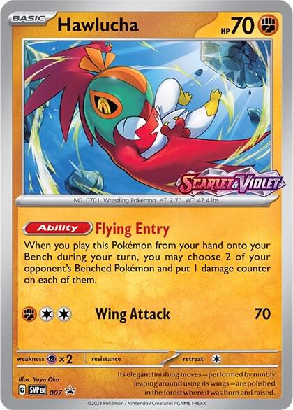 Hawlucha - 007 (Prerelease) - 007 Promo SV: Scarlet & Violet Promo Cards