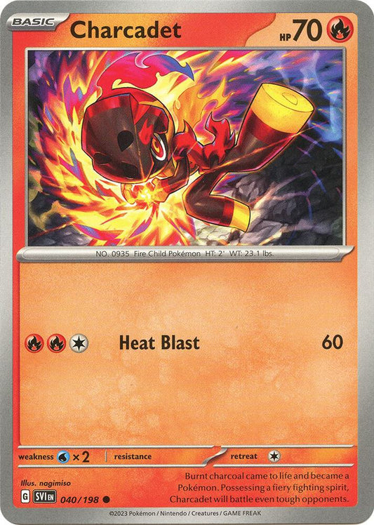 Charcadet - 040/198 040/198 Common Scarlet & Violet Base Set Pokémon card