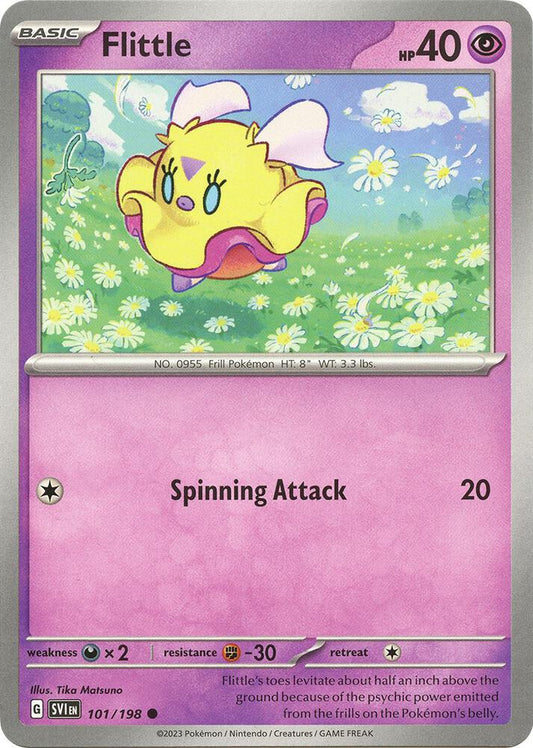 Flittle - 101/198 101/198 Common Scarlet & Violet Base Set Pokémon card