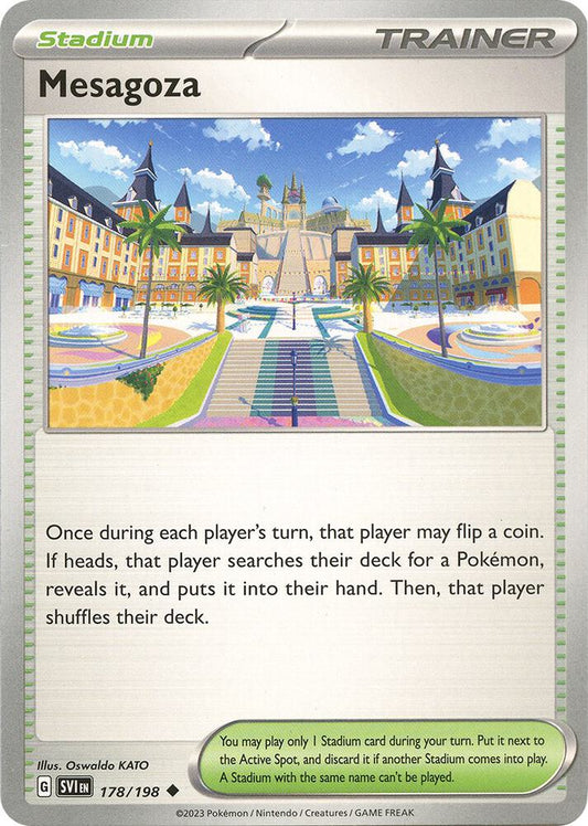 Mesagoza - 178/198 178/198 Uncommon Scarlet & Violet Base Set Pokémon card