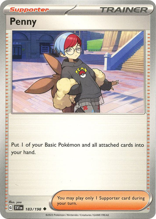 Penny - 183/198 Uncommon SV01: Scarlet & Violet Base Set
