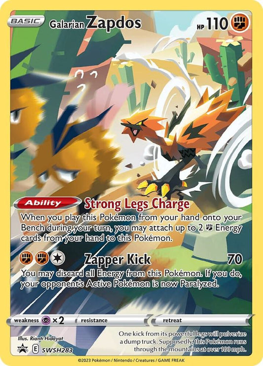 Galarian Zapdos - SWSH283 SWSH283 Promo Sword & Shield Promo Cards Pokémon card