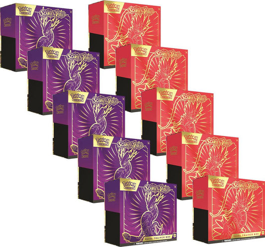 Scarlet & Violet Elite Trainer Box Case - SV01: Scarlet & Violet Base Set