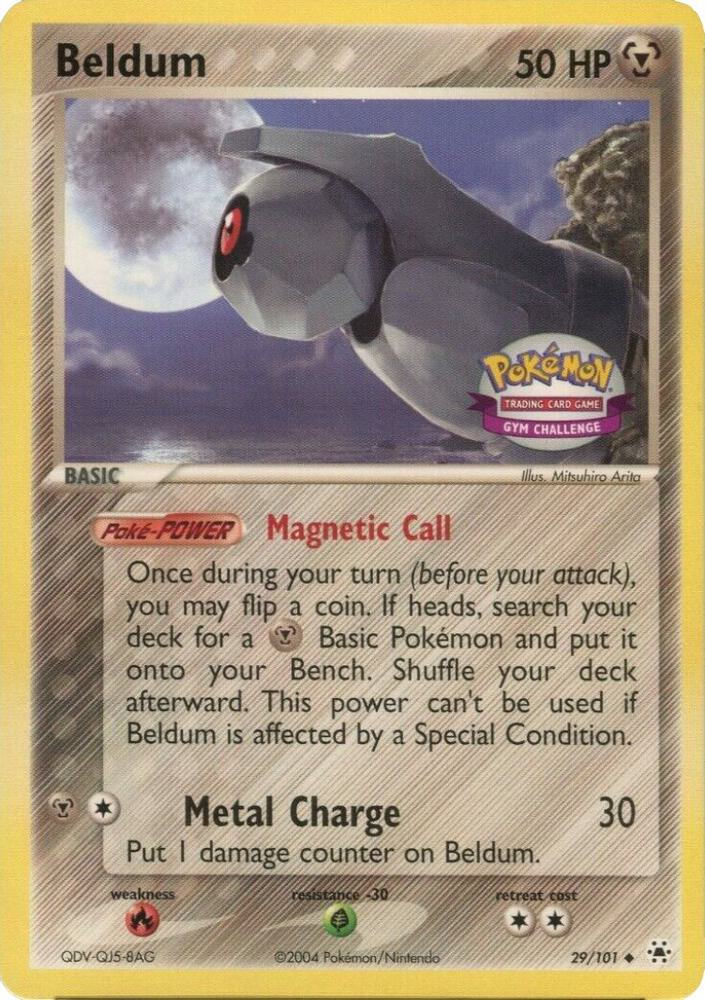 Beldum - 029/101 (Gym Challenge) Uncommon Miscellaneous Cards & Products