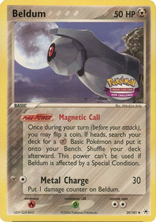 Beldum - 029/101 (Gym Challenge) 029/101 Uncommon Miscellaneous Cards & Products Pokémon card