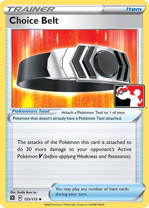 Choice Belt - 135/172 135/172 Uncommon Prize Pack Series Cards Pokémon card