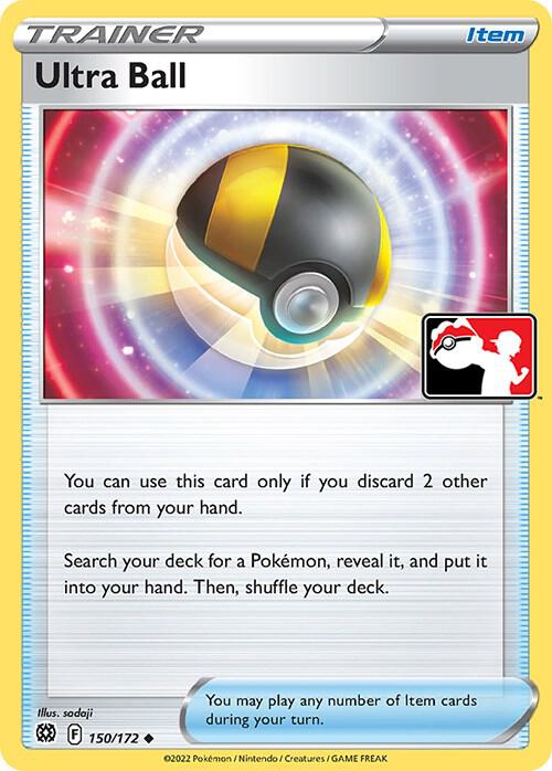 Ultra Ball - 150/172 150/172 Uncommon Prize Pack Series Cards Pokémon card