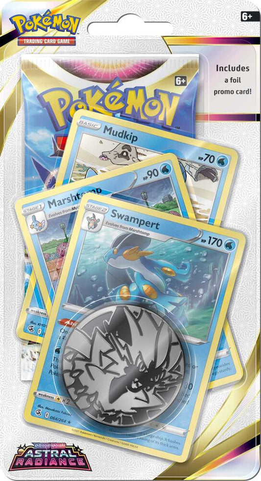 Astral Radiance Premium Checklane Blister [Swampert] Pokémon card