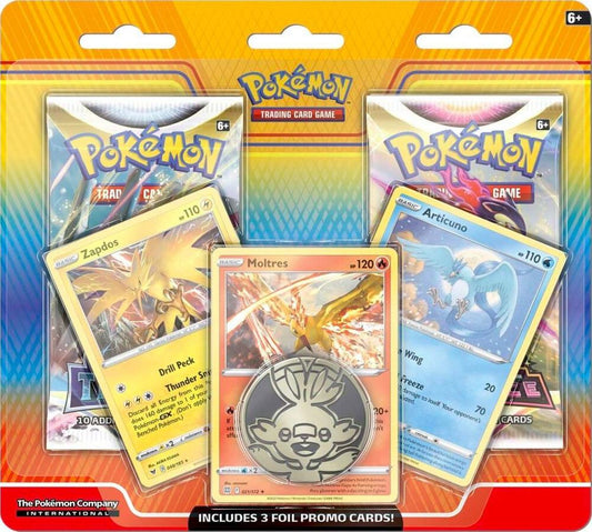 Enhanced 2-Pack Blister Pack [Articuno, Zapdos, & Moltres] Miscellaneous Cards & Products Pokémon card