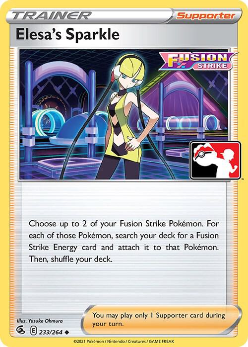 Elesa's Sparkle - 233/264 Uncommon Prize Pack Series Cards